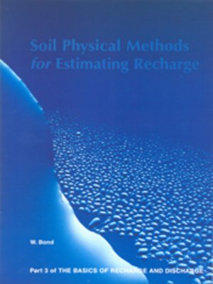 cover image of Soil Physical Methods for Estimating Recharge